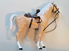 Thunderbolt Horse 2061 Johnny West Series Louis Marx 1965 Gear box Broken Leg