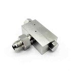 Water Jet Parts Hydraulic Bleed Down Catcher W  Connection For Waterjet Cutting 