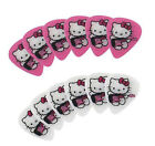 12 Pack Hello Kitty Cool Fender Sanrio Picks Rare Pink White Motion Guitar Pick 