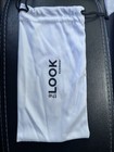 White Eyeglass Case Drawstring Pouch Cloth Bag Lot Of 25 Soft Sunglass Cases New