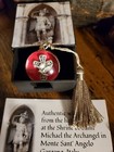 St  Michael Prayer Reliquary Cave Stone Monte Sant   angelo Gargano Italy
