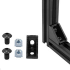 26pcs 2020 Corner Bracket Connector Aluminum Extrusion Hardware V-slot T-slot