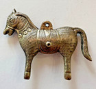 Vintage Silver Horse Charm Puff Body  Rare  Year Of The Horse Estate Sale 2   