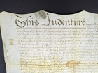 Colonial Lancaster County Indenture Deed 1755 John Davies Christopher Franciscus