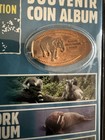 Wildlife Conservation Penny Elongated Collection Book Souvenir Coin Album