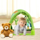 4-in-1 Activity Gym Play Mat Baby Activity Center W 3 Hanging Educational Toys