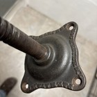  Antique Victorian Wooden Piano Stool With Glass Ball   Claw Feet