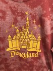 Vintage 80s Disney Disneyland Snow White   s Castle Tie Dye Xl T-shirt