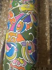 Vtg Wrapping Paper   Butterfly   Groovy  Hippie Spool   15    Wide