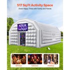 Uimoso Inflatable Party Tent With Blower 26 2x19 7x13 1 Ft For Events