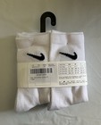 Nike Little Kids  Lightweight Crew Socks 6 Pairs White  4-5  7c-10c
