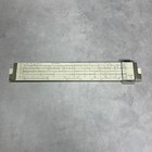 Hemmi No  266 Electronics Slide Rule  Duplex  Celluloid On Bamboo Work Tested  