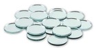 1 Inch Small Mini Round Craft Mirrors Bulk 100 Pieces Mirror Mosaic Tiles 