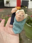 Old Vintage 3    Finger Puppets  Handmade  Cool 