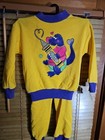 Nos New Vintage 80s 90s Kids Toddler 2 Pc Tracksuit Set Outfit Pants Crewneck 5t