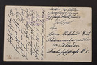 1916 Ww1 Imperial German Soldiers Christmas Bells Tannenbaum Feldpost Postcard