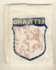 Ww2  Lettland Latvia Volunteer Shield Printed