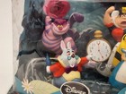 Disney Alice In Wonderland Cake Toppers Figurines Play Set New Damaged Box 6pc