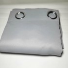 Chrisdowa Gray Blackout Curtains 38x63 Set Of 2 Grommet Window Drapes Panels New