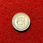 Venezuela 1954 25 Centimos Silver Coin Y 35 T3039a