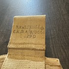 Wwii Canadian Original Canvas Pistol Belt Holster W  Stamped Markings