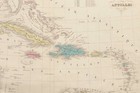 1840 West Indies Map  A H Dufour  Jules Renouard - Paris