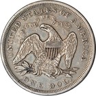 1872  1 Seated Liberty Dollar Xf K18844