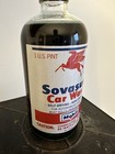 Mobil Sovasuds Car Wash 1 Pint Bottle Mobil Oil Company Socony Pegasus Usa