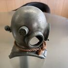 Japanese Replica Mini Diving Helmet Antique Metallic Deep Sea Scuba Japan H5 9in