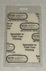 1984-85 Prince Purple Rain Tour All Access Backstage Pass Badge Concert Ticket