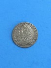 Great Britain 1757 George Ii Silver Sixpence Old Bust