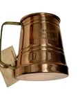 Vintage Benjamin Medwin 100  Solid Copper Mug Usa Inscribed Sailing Club Trophy