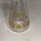 Vintage Pyrex Butterfly Gold Clear Glass Salt   Pepper Shakers 4 5  Tall Usa