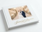 12x12 Wedding Printed Photobook Album  True Layflat Pages  Custom Hardcover