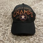 Houston Astros 2017 World Series Champs Hat Stretch Fitted One Size Mlb New Era