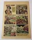 1947 Double-sided Cartoon Page   Irving Berlin daniel Boone
