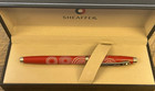 Sheaffer 100  Red Stylish Fountain Pen Medium Nib 100  Authentic
