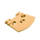 5 X Violin Bridge  4 4 Size Fiddle Violin Bridges New High Quality 