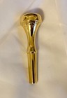 Zottola 66d Trumpet Mthp Gold Plate 27 Throat Med Shallow Flat Cup Step Backbore