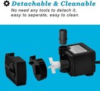 Small Fountain Pump For Water Feature  Fish Tank Indoor Or Outdoor Pond Fountain