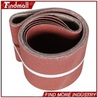 Findmall 5 Pack 6  X 48  80 Grit Premium Aluminum Sanding Belts