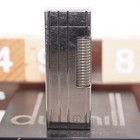Dunhill Lighter Palladium 4 Line Pattern _ultrasonically Cleaned_working