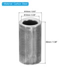 M10 Steel Spacer  12 Pcs Metal Spacer 10mm Idx16mm Odx35mm L For 2 5in Or M10
