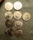 Us Half Dollar Lot Of Au unc Franklin kennedy Half Dollars  4 50 Face Value