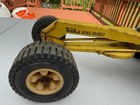 Vintage 1970 s Tonka Yellow Pressed Metal Toy Road Grader Missing Scraper