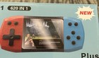 620 In 1 Handheld Game Console Built-in Games Red Blue Black Tv Out