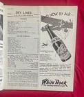 Sky Lines  Air Travel Guide  Magazine  July 1932     Advertising   Schedules