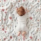 Personalized Baby Blanket For Girls - Pink - Newborn Or Infant Gift With Name