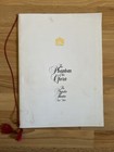 Broadway Musical Phantom Of The Opera Program Souvenir