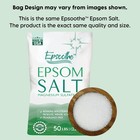 Epsom Bath Salt Magnesium Sulfate Usp Fine Grain 50 Pound Bag - Natural Muscle